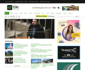 ClicParana.com(Clic Paraná News) Screenshot