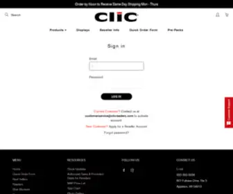 Clicreaderswholesale.com(CliC Readers Wholesale) Screenshot