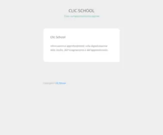 Clicschool.it(Clic School) Screenshot