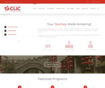 Clicstudyinchina.com(CLIC) Screenshot