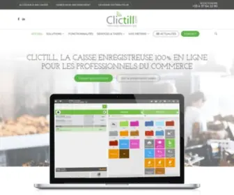 Clictill.com(Caisse enregistreuse) Screenshot