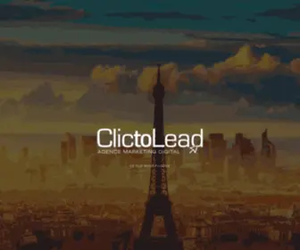 Clictolead.com(Agence Marketing Digital) Screenshot