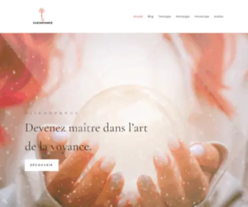 ClicVoyance.com(La voyance pour tous) Screenshot