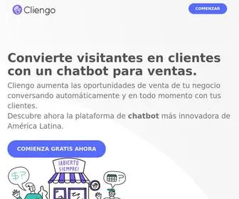 Cliengo.com(Optimizamos tu inversión) Screenshot