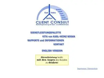 Client-Consult.de(Karl-Heinz Boßan) Screenshot