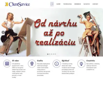 Client-Service.sk(Široká ponuka služieb) Screenshot