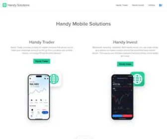 Clientam.com(Handy Trader Mobile Solutions) Screenshot