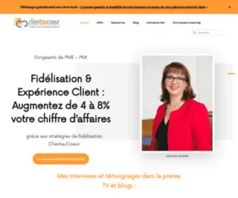 Clientaucoeur.com(Dirigeants de PME) Screenshot