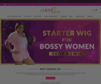 Clientbosshaircouture.com(Client Boss Hair Couture) Screenshot