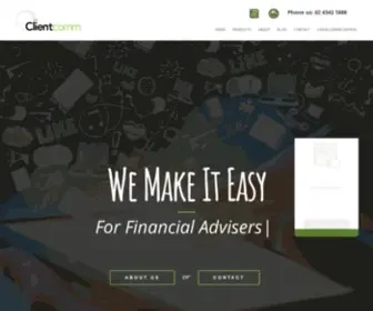 Clientcomm.com.au(Clientcomm websites) Screenshot