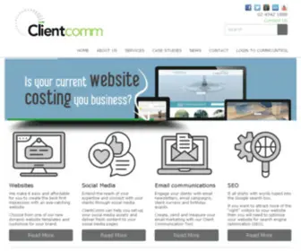Clientcommunity.com.au(Online communication) Screenshot