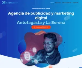 Clientesya.cl(Agencia de Publicidad y Marketing Digital Antofagasta y La Serena) Screenshot