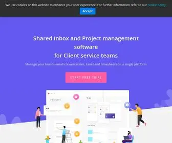 Clientflow.com(Shared Inbox and Project Management Software for Teams) Screenshot