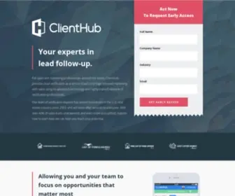 Clienthub.com(Clienthub) Screenshot