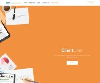 Clientlinenewsletter.com(ClientLine®) Screenshot