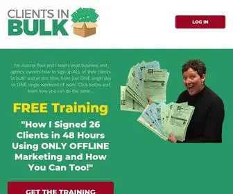 Clientsinbulk.com(EVERYTHING you need to sign DOZENS of clients at one time (completely OFFLINE)) Screenshot