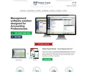 Clienttrack.ca(Client Track) Screenshot