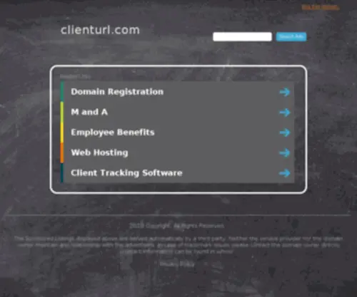 Clienturl.com(clienturl) Screenshot