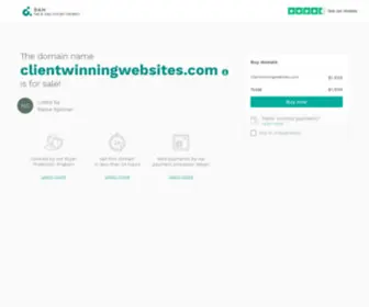 Clientwinningwebsites.com(Coaching blog) Screenshot