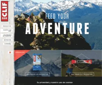 Clifbar.es(Clif Bar & Company) Screenshot