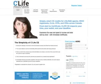 Clifece.ca(Clifece) Screenshot