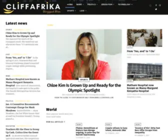 Cliffafrika.com(Blogged Bliss) Screenshot