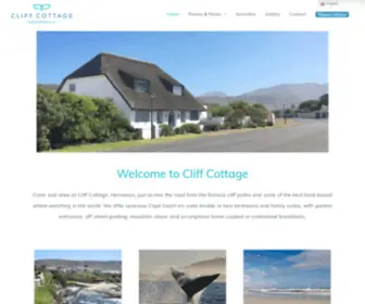 Cliffcottage.co.za(Cliff Cottage) Screenshot