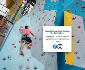 Cliffhanger.com.au(Cliffhanger Climbing Centre) Screenshot