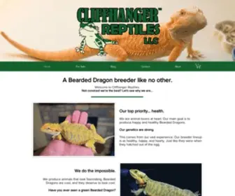 Cliffhangerreptiles.com(Cliffhanger Reptiles) Screenshot