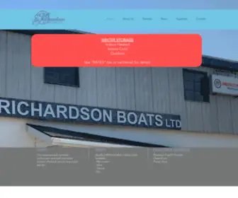 Cliffrichardsonboatsltd.com(Cliff Richardson Boats Limited) Screenshot