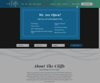 Cliffsresort.com(Cliffsresort) Screenshot