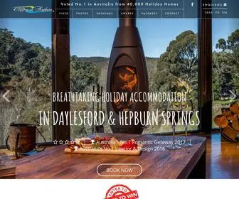 Clifftopathepburn.com.au(Luxury Accommodation in Hepburn Springs) Screenshot