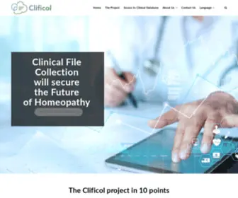 Clificol.net(Home) Screenshot