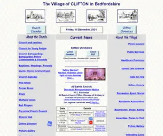 Clifton-Beds.co.uk(CliftonHome) Screenshot