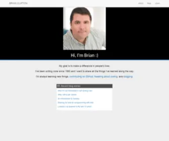 Clifton.me(Nginx) Screenshot