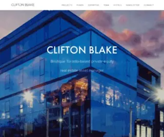 Cliftonblake.com(Clifton Blake) Screenshot