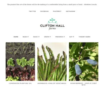 Cliftonhallfarms.com(Clifton Hall Farms) Screenshot