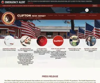 Cliftonnj.org(Clifton, NJ) Screenshot