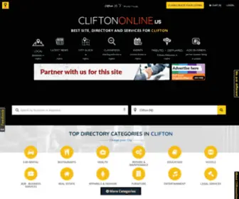 Cliftononline.us(Clifton (NJ) Business Listings) Screenshot