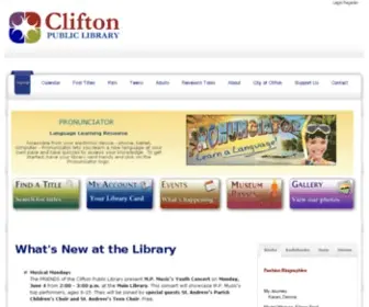 Cliftonpl.org(Enriching lives through discovery) Screenshot