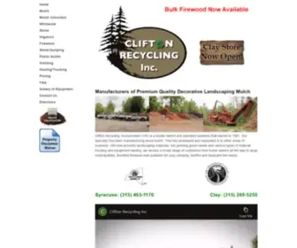 Cliftonrecycling.com(Clifton Recycling Inc) Screenshot