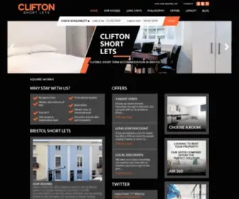 Cliftonshortlets.com(Clifton Short Lets) Screenshot