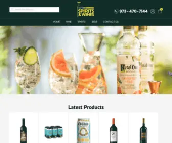 Cliftonspirits.com(Clifton Commons Spirits & Wine) Screenshot