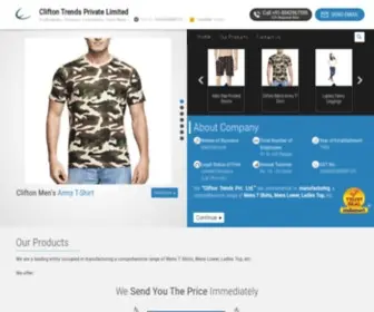 Cliftontrends.com(Clifton Trends Private Limited) Screenshot