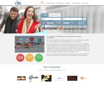 Cliiic.com(Cliiic devient weZak) Screenshot