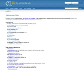 Cliki.net(Index) Screenshot
