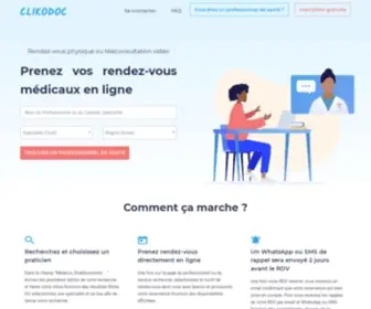 Clikodoc.com(SANTÉ) Screenshot