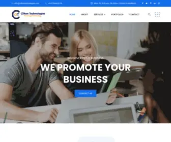 Clikontechnologies.com(Web Development Company) Screenshot