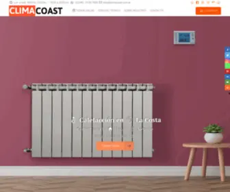 Climacoast.com.ar(Productos) Screenshot