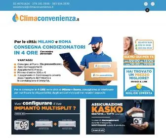 Climaconvenienza.it(Condizionatori e Caldaie Prezzi e Offerte) Screenshot